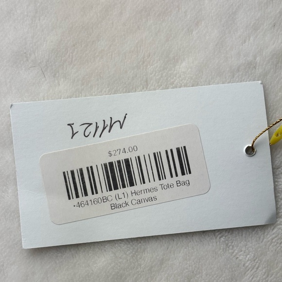 Vintage Hermes Fourre Tout Canvas Tote Bag - Picture 16 of 16